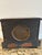 Seth Thomas Clock Company Antique Seth Thomas Adamantine Mantel Clock Tiger Oak Columns Circa 1900 For Sale - Image 4 of 4