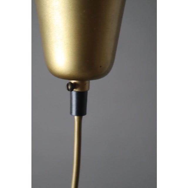 Metal Golden Diabalo Hanging Lamp by Egon Hillebrand for Hillebrand Lighting, 1950s For Sale - Image 7 of 18