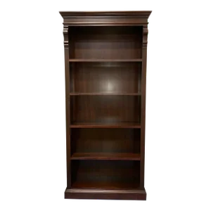 Century Furniture Transitional Mahogany Finished Chelsea Cub Bookcase