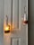 Mid-Century Modern Scandinavian Sconces in Brass and Opaline Glass, 1950s, Set of 2 For Sale - Image 10 of 10