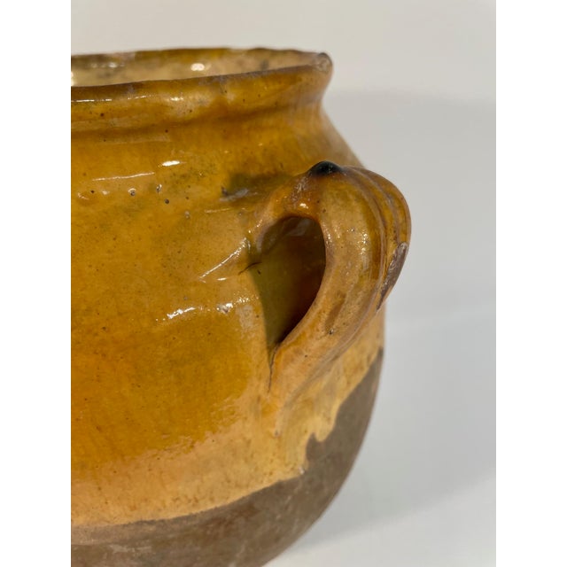 1890s Antique French Drip Glazed Confit Pot Jar For Sale - Image 10 of 18