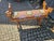 Wood Folk Style Wooden Bench with Carved Dogs, 1960s For Sale - Image 7 of 9