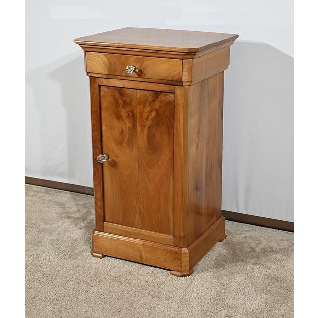 Bedside Table in Cherry, 1890s For Sale - Image 3 of 18