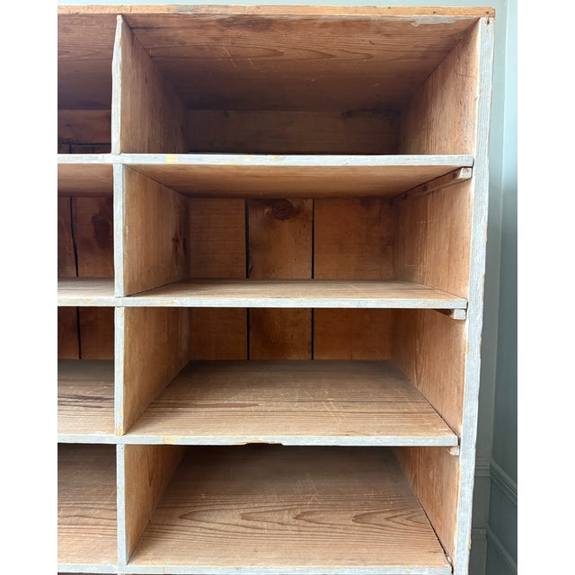 Pine Locker-Style Cabinet, 1950s For Sale - Image 11 of 14