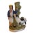 Antique Staffordshire Flatback Figurine Depicting Boy With a Cow For Sale