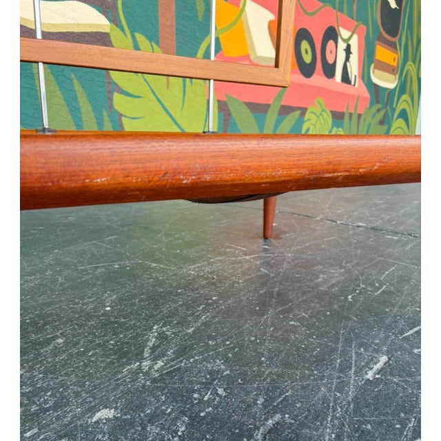 Reupholstered Danish Minerva Loveseat Daybed Designed by Peter Hvidt and Orla Molgaard-Nielson For Sale - Image 9 of 12
