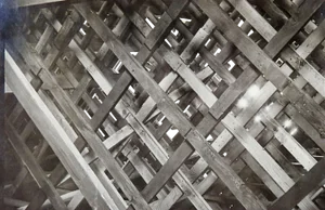 Vintage Abstract Construction Photograph