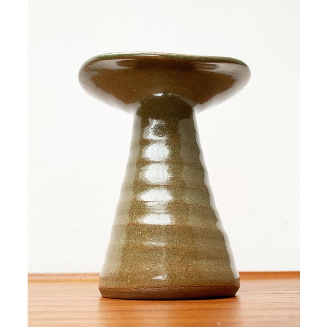 Vintage German Studio Pottery Vase by Acki Jürgens, 1970s For Sale - Image 9 of 18