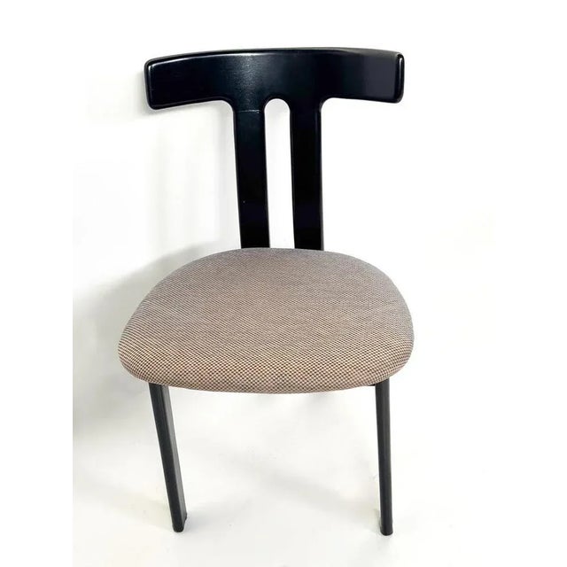 Mid-Century Modern Chairs in the style of Luigi Vaghi, 1960s, Set of 6 For Sale - Image 4 of 8