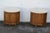 Mid-Century Modern Thomasville Mid Century Arched Design Nightstands Side End Tables a Pair 5849 For Sale - Image 3 of 12