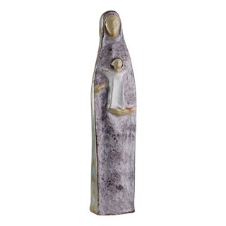 Mid‑Century Ceramic Sculpture by Perignem, Belgium, 1960s For Sale