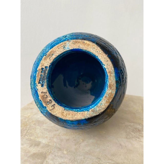 Vintage "Rimini Blu" Aldo Londi for Illums Bolighus Large Penguin Sculpture, Circa 1960s For Sale - Image 11 of 13