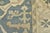 Blue Oushak Rug 4’1” X 6’1” Blue Wool Tribal Hand-Knotted Oriental Carpet For Sale - Image 8 of 13