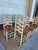 Italian Mid 20th Century Set Of Ten Italian Dining Chairs For Sale - Image 3 of 12