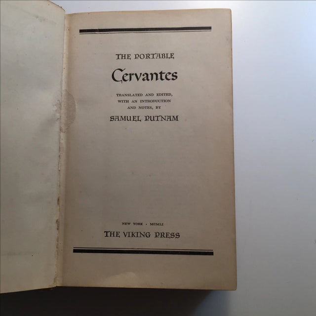 1951 "The Portable Cervantes" For Sale - Image 5 of 10