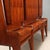 Italian Cabinet in Refined Veneer and Glass, 1950s For Sale - Image 3 of 11