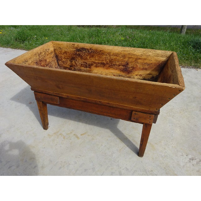 Oak Kneader on Removable Base, 1800s For Sale - Image 9 of 18