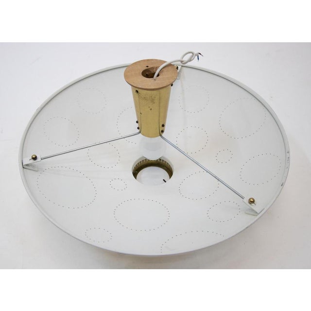 Swiss Flush Mount in Glass and Brass from Belmag, 1950s For Sale - Image 10 of 15