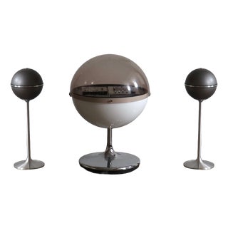 Vintage Vision 2000 Hifi Stereo System by Thilo Oerke for Rosita with Audiorama Speakers from Grundig, Germany, 1965, Set of 3 For Sale
