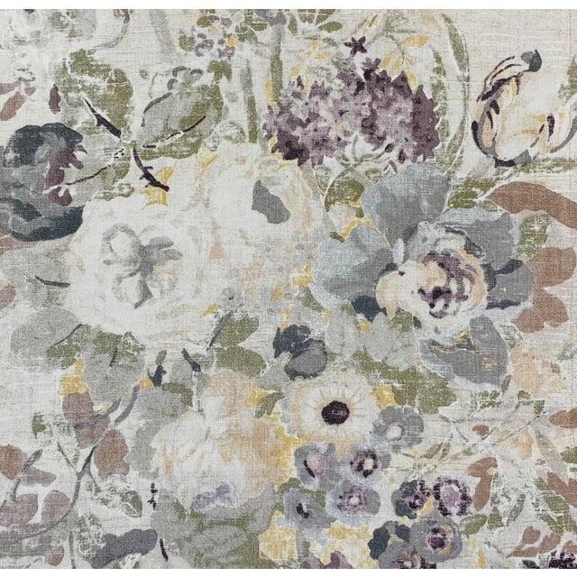 Brand New Pair Pillow Covers Fabric Manufacturer: P Kaufmann Pattern Name: "Lisette" Botanical Floral Bouquet Color:...