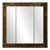 Large Handcrafted Mirror, 1950s-1960s For Sale