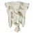 Vintage French Glazed Ceramic Gargoyle Wall Sconce For Sale