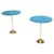 Model T2 Side Tables in Brass and Glass by Osvaldo Borsani, Italy, 1950s, Set of 2 For Sale - Image 9 of 9