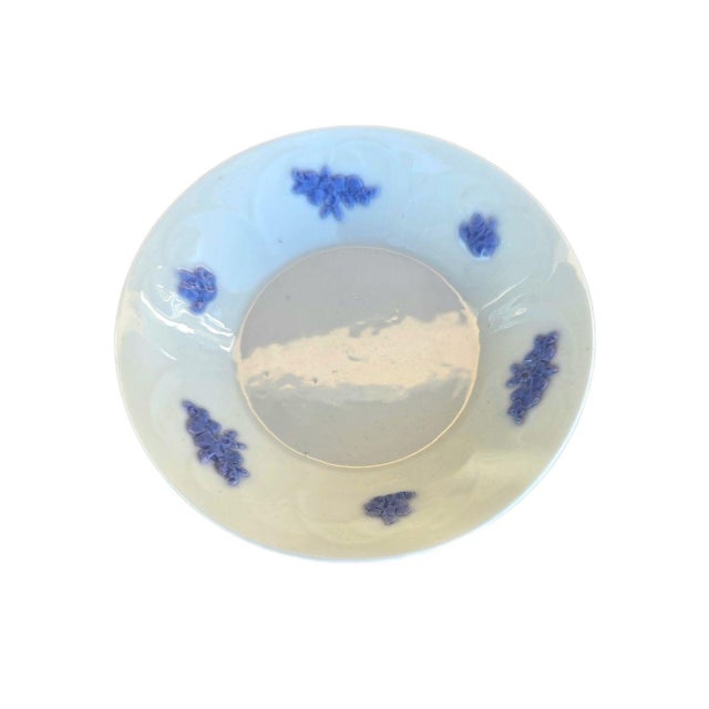 Antique Adderley England “Chelsea Blue” 75-Piece Bone China Set, 1930s • Raised For Sale In Phoenix - Image 6 of 18