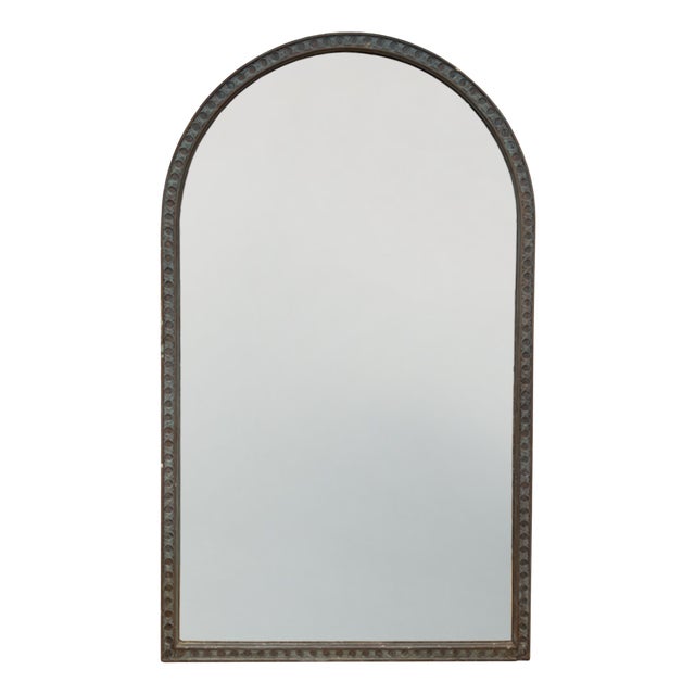 Large Arched Mirror, 19th Century For Sale