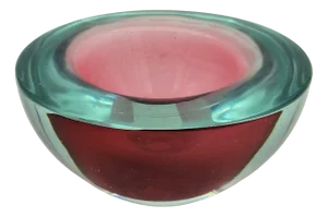 Italian Murano Display Bowl from Flavio Poli, 1950s