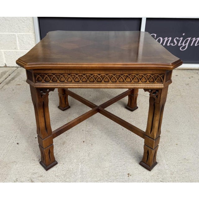 Mid 20th Century Mid 20th Century Lane Mahogany & Walnut Side Table No. 1247 For Sale - Image 5 of 9