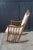 1960s Virginia House American Victorian Revival Oak Spindle Back Rocking Chair Rocker For Sale - Image 4 of 13