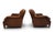 Wood Classic Lewis Mittman Lounge Chairs & Ottoman - 3 Piece Set For Sale - Image 7 of 13