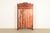 Antique Victorian Carved Cherry Wood Two-Door Bookcase Cabinet, Circa 1880s For Sale - Image 11 of 12