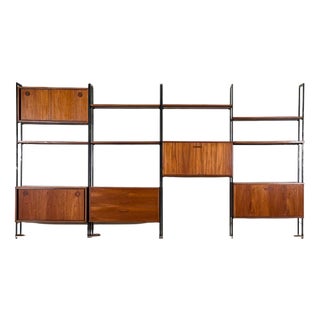 Mid-Century Modern Wall Unit Bookcase from Avalon For Sale