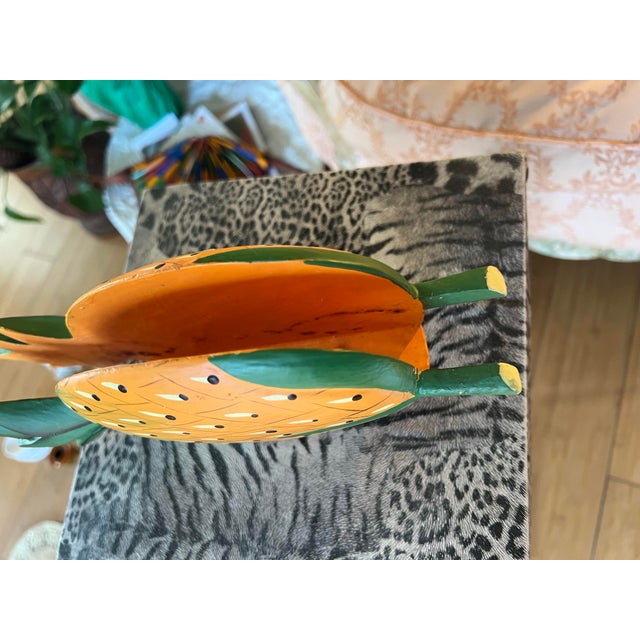 Wooden Painted Pineapple Napkin Holder/Kitchen Accessory For Sale In Atlanta - Image 6 of 8
