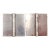 Pair of Vintage 4 X 4 In. Blank Steel Butt Door Hinges For Sale