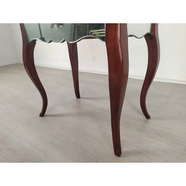 Vintage Mirrored Nightstand For Sale - Image 13 of 15