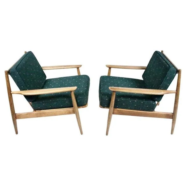 Danish Modern Viko Baumritter Walnut Lounge Chairs, 1950s - a Pair For Sale - Image 13 of 13