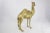 Mid-Century Large Brass Camel For Sale - Image 4 of 5