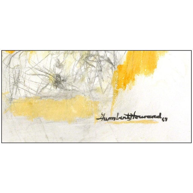 Abstract 1960s Figures Seated & Standing, Humbert Howard For Sale - Image 3 of 5