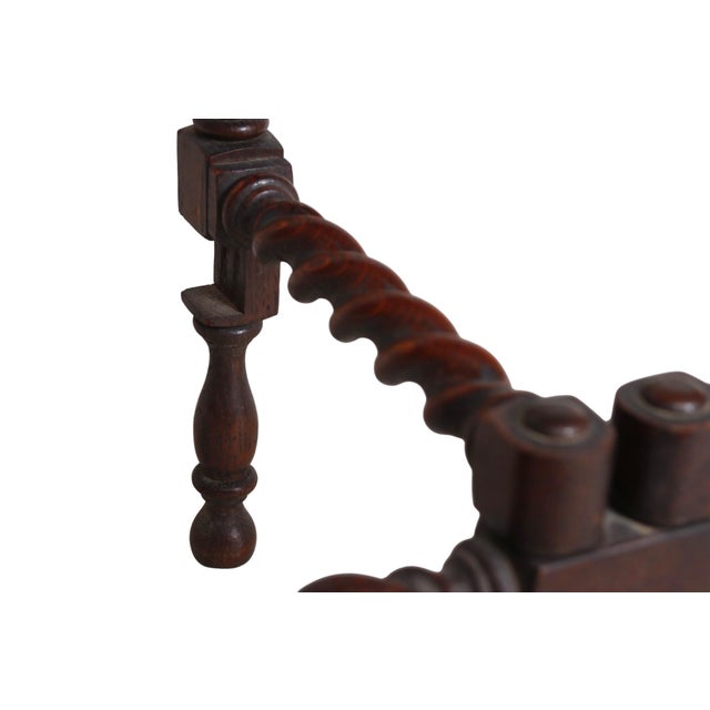 Brown English Gate Leg Drop Leaf Table For Sale - Image 8 of 11