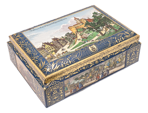 Tinplate Biscuit Tin by Otto Schmidt, 1983