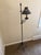 French Country Early 20th Century Forged Iron Adjustable Colonial Floor Lamp For Sale - Image 3 of 14