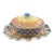 Vintage McKenzie Childs, Brighton, Pavilion Covered Casserole and Scalloped Platter, Three-Piece Set For Sale