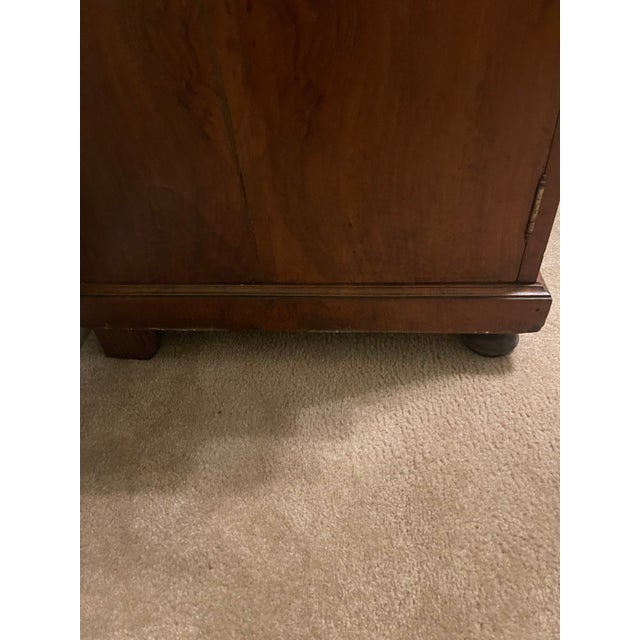 Antique Neoclassical Style Solid Wood Double-Pedestal Executive Desk For Sale - Image 13 of 17