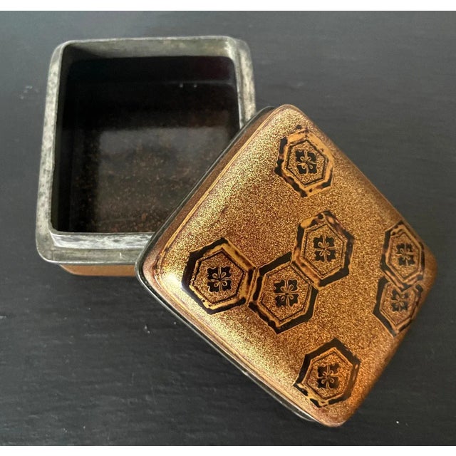 Antique Japanese Christie's Lacquered Kobako Incense Box Chairish