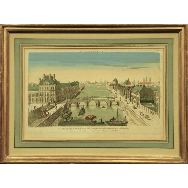 Le Pont Neuf Et Royal Engraving For Sale - Image 5 of 5