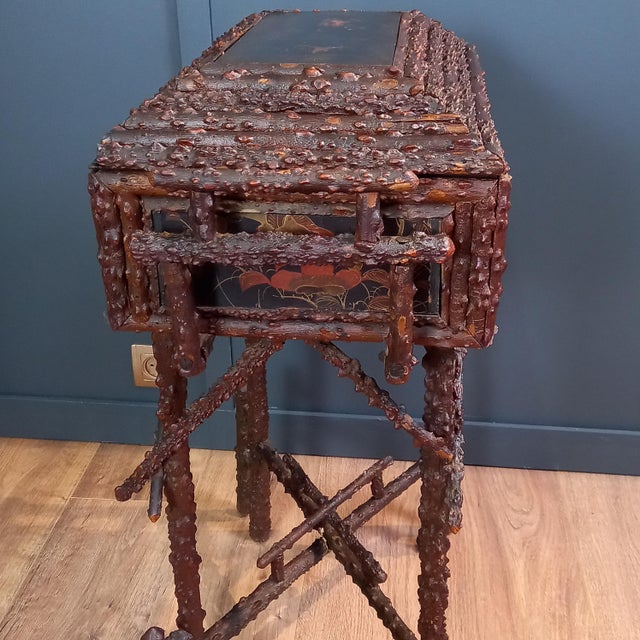 Antique Japanese Sewing Table For Sale - Image 10 of 14