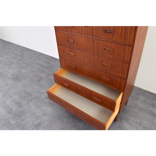 Mid-Century Danish Teak Chest of Drawers, 1960s For Sale - Image 13 of 14